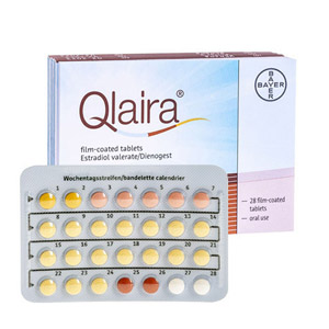 Qlaira Pille Packung und Qlaira Pille Blister 